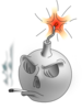 Smoking Bomb Clip Art